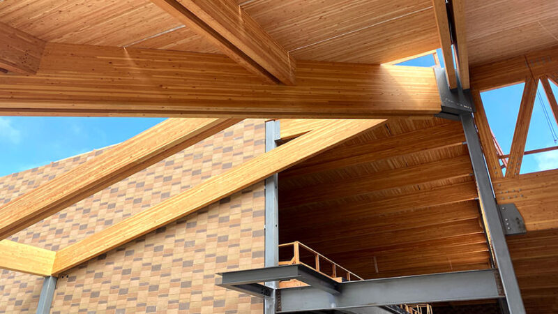 Mass Timber On Display At Ganahl Lumbers Latest Location BSB Design