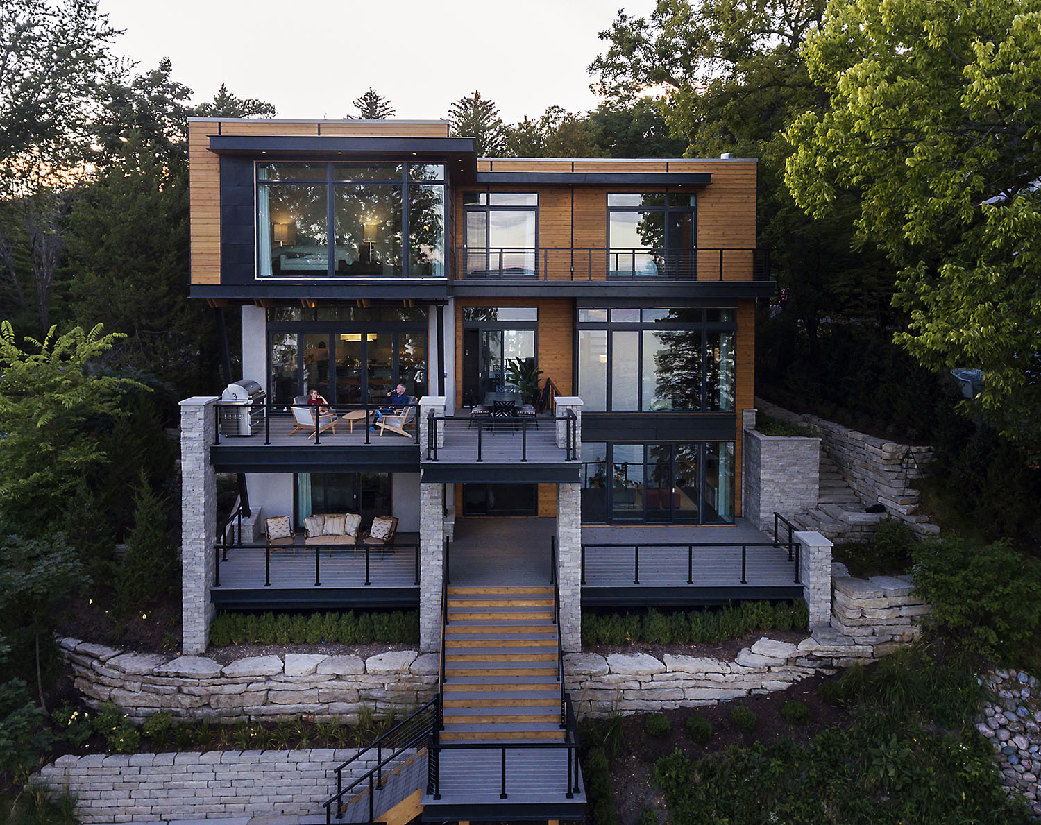 Contemporary Custom Lake Home | BSB Design